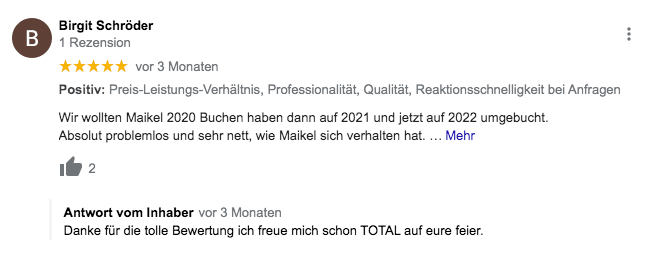 DJ in der Nähe Bewertung