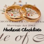 Hochzeit Checkliste 2024